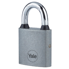 YALE Y111S Series Cast Iron Open Shackle Padlock 32mm Y111S/32/116/1 - Silver