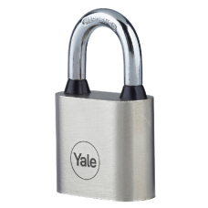 YALE Y112 Series Disc Tumbler Open Shackle Cast Iron Padlock 30mm Y112/30/121/1 - Silver