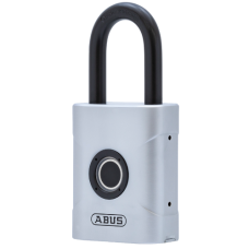 ABUS Touch 57 Series Fingerprint Padlock 50mm Width 57/50 - Silver