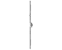 ROTO NT Espagnolette 15mm Backset With Centred Variable Handle Height 980mm 1 Cam 259720 - Silver