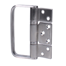 CENTOR Offset Single Hinge Outward Opening With Handle For E3 Bi-Fold System - Stainless Steel