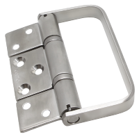 CENTOR Straight Single Hinge Outward Opening With Handle For E3 Bi-Fold System - Stainless Steel