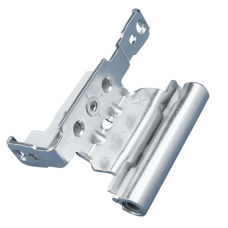 SIEGENIA Titan AF Rebated Hinge 12 20 13mm Axis Left Hand - Galvanised