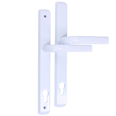 MILLENCO Lever Sprung Handle 117mm Centres - White