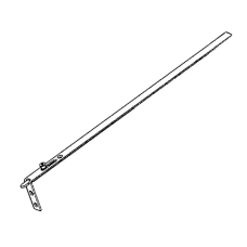 NICO Security Plus Single MK2 Shootbolt Extension With 7.8mm Cam No.3 800mm 1100mm - Silver