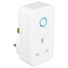 LUCECO 13A Power Adaptor With Smart Home Control White