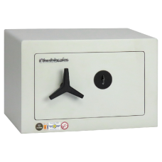 CHUBBSAFES Homevault S2 Burglary Resistant Safe £4K Rated 15 KL S2 Key Operated 26Kg - White