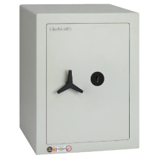 CHUBBSAFES Homevault S2 Burglary Resistant Safe £4K Rated 55 KL S2 Key Operated 50.3Kg - White