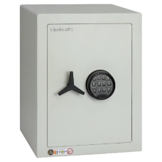 CHUBBSAFES Homevault S2 Burglary Resistant Safe £4K Rated 55 EL S2 Electronic Lock 50.3Kg - White