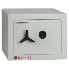 CHUBBSAFES Homevault S2 Plus Burglary & Fire Dual Protection Safe £4K Rated 25-KL S2 Plus Key Operated 35Kg - White
