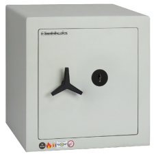 CHUBBSAFES Homevault S2 Plus Burglary & Fire Dual Protection Safe £4K Rated 40-KL S2 Plus Key Operated 49.2Kg - White