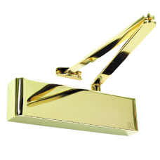 RUTLAND Fire Rated TS.9205 Door Closer Size EN 2-5 With Backcheck & Delayed Action Polished Brass