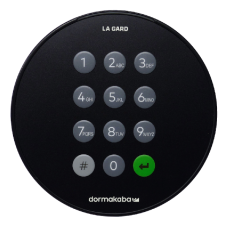 DORMAKABA La Gard 700 Basic Safe Keypad Tamper proof Black