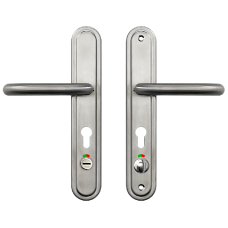 HOOPLY Toilet Indicator Handles Left Hand - Stainless Steel