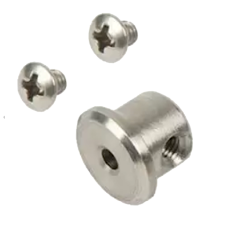 LOCINOX Dead Bolt End C W 2 Screws Suits 10mm Lock