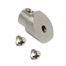 LOCINOX Q Latch End C W 2 Screws Suits 10mm Lock