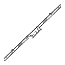 AVOCET Urail Espag Rod 16mm Faceplate & 8mm Cam With 20mm Backset 1000mm - Silver