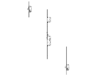 WINKHAUS AV4-F Heritage 2070 Auto Locking Latch & Deadbolt 20mm Radius 1770mm Length 2 Hook 45/92