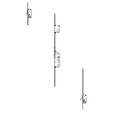 WINKHAUS AV4-F Heritage 2070 Auto Locking Latch & Deadbolt 20mm Radius 1770mm Length 2 Hook 45/92