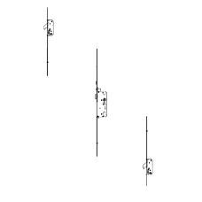 WINKHAUS AV4-F2070 Auto Locking Latch Only 20mm Radius 1770mm Length 2 Hook 45/92