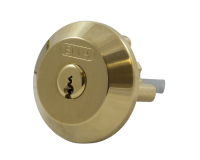 EVVA EPSnp SC1 Rim Cylinder Keyed To Differ 44BE1 - Polished Brass