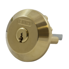 EVVA EPSnp SC1 Rim Cylinder Keyed To Differ 44BE1 - Polished Brass