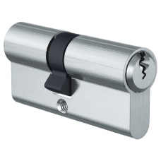 EVVA EPSnp DZ Double Euro Cylinder Keyed To Differ 62mm 31-31 26-10-26 44BE1 - Nickel Plated