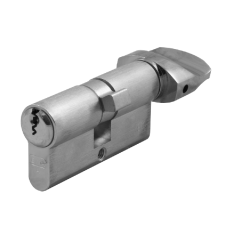 EVVA EPSnp KDZ Key & Turn Euro Cylinder Keyed To Differ 62mm 31-T31 26-10-T26 44BE1 - Nickel Plated