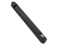 JACKLOC Inline Espag Handle With 15mm Spindle Black
