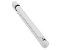 JACKLOC Inline Espag Handle With 30mm Spindle White