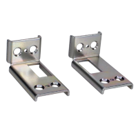 KENRICK Excalibur Non-Adjustable Corner Shootbolt Keep EXDRK 1 Pair EXDRK - Silver