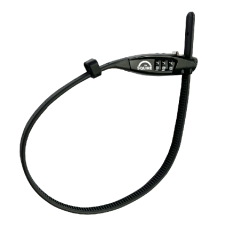 SQUIRE Straplock Combi 10 Cycle Lock 3 Wheel Combination - Black