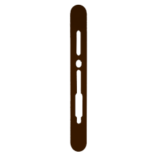 SASHSTOP Torchguard Door Handle Protector Discreet XL 384mm x 40mm Long Above/Below 234706 - Brown