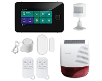 AMALOCK ALM5100 Smart Wi-Fi Alarm Kit With Fingerprint Sensor & External Sounder