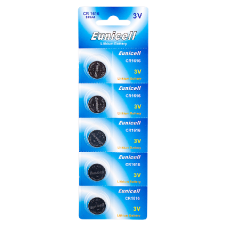 EUNICELL 3V CR1616 Button Cell Battery (5 PER CARD)