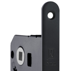 BONAITI SERRATURE Bitter NG A87 WC Mechanical Lock Matt Black
