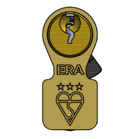 ERA Invincible BS Kitemarked 3 Star Cylinder & Turn 100mm 50Ext/T50 45/10/45T Keyed To Differ Brass
