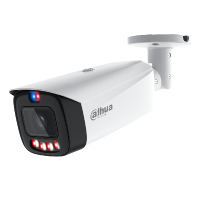 DAHUA IP Bullet WizSense Series 3 Network Camera With Active Deterrence 50 Metre IR 12V DC 6MP White