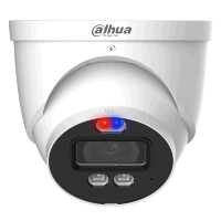 DAHUA HDCVI Turret Dome Camera Active Deterrence 16 9 12V DC 8MP White