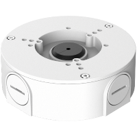 DAHUA PFA130-E Round Aluminium Waterproof Junction Box White PFA130-E