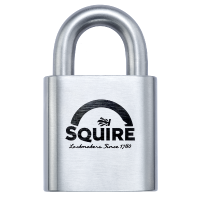 SQUIRE ST65S 65mm Stainless Steel Stronghold Padlock Open Shackle Keyed To Differ