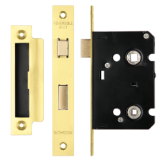 ERA Valiant Bathroom Lock Square End 64mm Case Display
