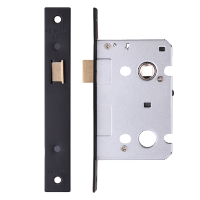 ERA Valiant Upright Latch Square End 64mm Case Black Matt