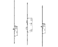 ROTO C600 45mm Backset Latch & Deadbolt Keywind With 2 Bolts 776558 45/92