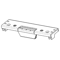 ROTO Shootbolt Keep For Eurogroove System 447223 132mm x 35mm