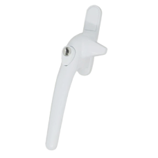 MILA RM Cockspur Handle Kit With Wedges For 9mm To 21mm Rebates White Left Handed