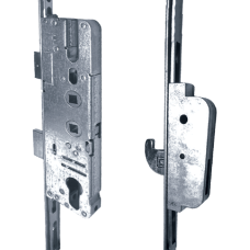 ELITE Compact Lever Operated Latch & Deadbolt Twin Spindle Designed To Accept Optional Shootbolts - 2 Hook 2 Roller 35/92-62