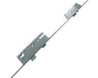ELITE Automatic Auto Locking Lever Operated Latch & Deadbolt Single Spindle 20mm Faceplate - 2 Deadlocking Latch Bolts 45/92 Straight