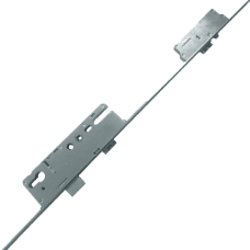 ELITE Heritage Automatic Auto Locking Lever Operated Latch & Deadbolt Single Spindle 20mm Faceplate - 3 Deadlocking Latch Bolts 35/92 Radius