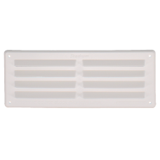 STADIUM Plastic Louvre Ventilator With Flyscreen 89mm H x 241mm W